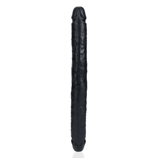 Realistisk Dubbel Dildo 14/35,6 cm - Svart