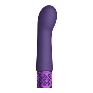G-punktsvibrator, Böjd Topp, Uppladdningsbar, Silikon