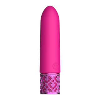 Kraftfull Vibrator - Silikon, Texturerad, Uppladdningsbar