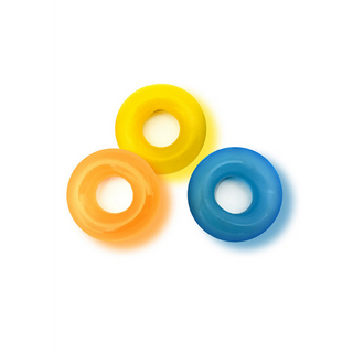 Självlysande Cockring, TPE, 3-pack