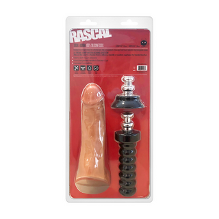 Realistisk Silikon Dildo 20cm - Sugkopp & Handtag