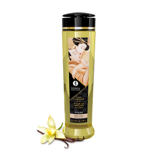 Sensuell Massageolja Vanilj - 240ml, Vit