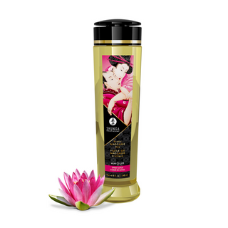 Doftande Massageolja Söt Lotus - Naturlig, Sensuell, 240ml
