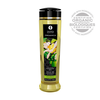 Massageolja Grönt Te, 240ml - Naturlig & Ätbar Olja