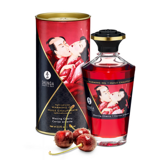 Ätbar Värmande Olja Körsbär, Lusthöjande - 100ml