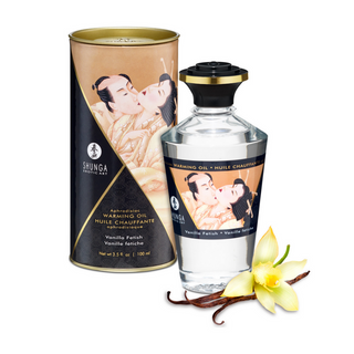 Lusthöjande Värmande Olja Vanilj, Ätbar, 100 ml