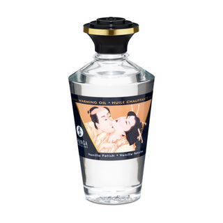 Lusthöjande Värmande Olja Vanilj, Ätbar, 100 ml
