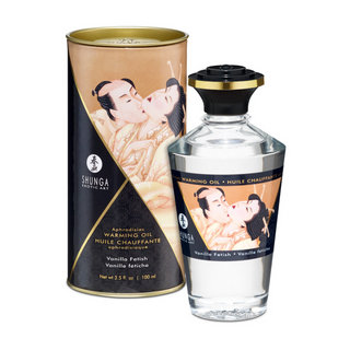 Lusthöjande Värmande Olja Vanilj, Ätbar, 100 ml