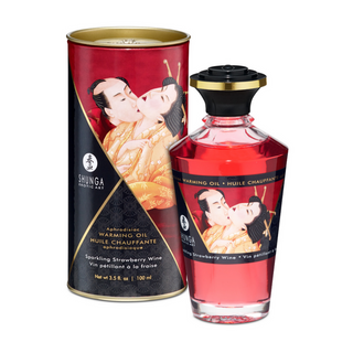 Ätbar Intimolja Värmande Jordgubbssmak 100ml