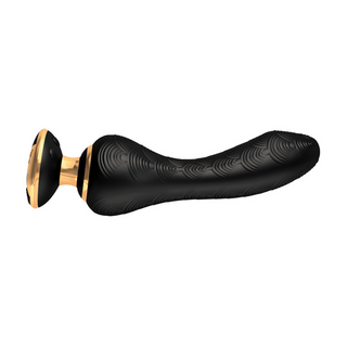 Svart Vibrator: Ergonomisk, Mjuk & Kraftfull
