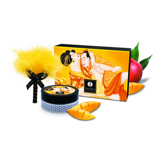 Ätbart Kroppspuder Mango Massage, Orange, 75g