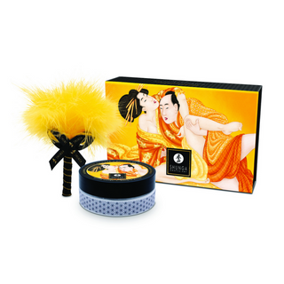 Ätbart Kroppspuder Mango Massage, Orange, 75g