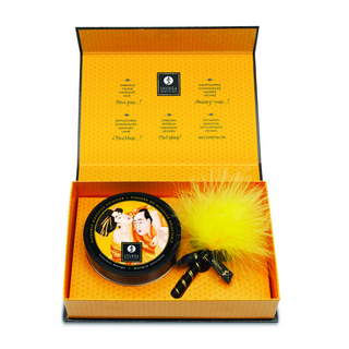 Ätbart Kroppspuder Mango Massage, Orange, 75g
