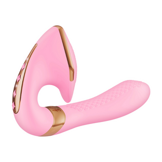 G-Punkt Vibrator - Ljusrosa Dubbelverkande