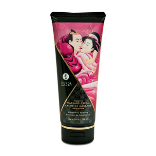 Ätbar Massagekräm Hallon, Rosa, 200 ml