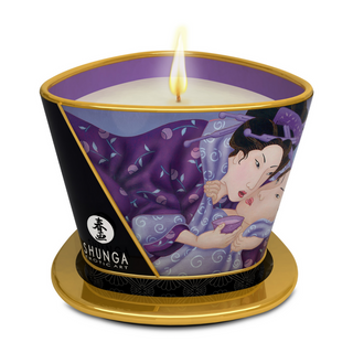 Massageljus Lila Exotisk Frukt 170ml Mjukgörande Olja