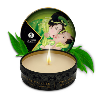Grönt Te Massageljus 30ml - Mjukgörande Massageolja