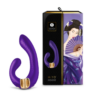 MIYO Lila Vibrator - G-punkts & Klitoris - Dubbel Stimulation