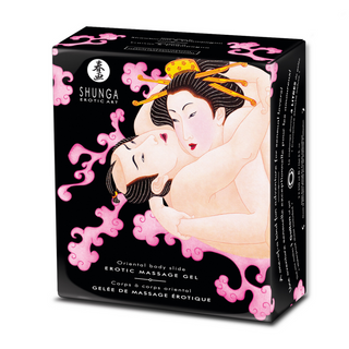 Massagegel Jordgubb Mousserande Vin 2-pack Röd
