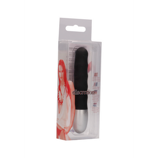 Räfflad Mini Vibrator - Resevibrator med Twistfunktion