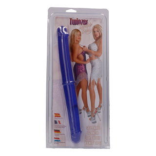 Twinzer Jelly Dubbel Dildo 12/30 cm Lila Sexleksak