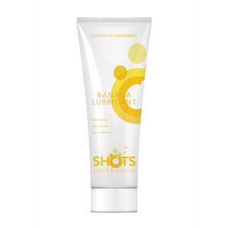 Vattenbaserat Glidmedel Banan, 100ml, Latexkompatibelt