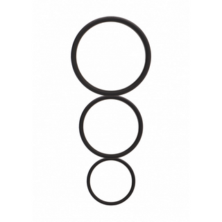 Cockring Set: 3 Storlekar, För Längre Erektion