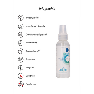 Oparfymerad Återfuktande Lotion Glidmedel - 100ml