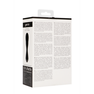 Ergonomisk Analvibrator, 10 Hastigheter, USB-laddningsbar