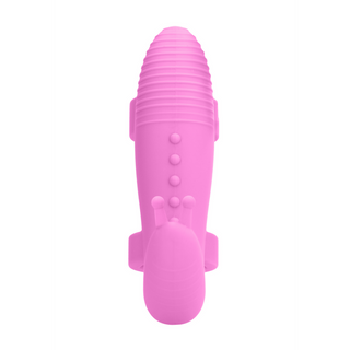 3-i-1 Vibratorförlängare Dubbel Stimulans, Vattentät