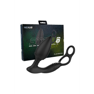 Vibrerande Analplugg Penisring, Dubbla Motorer & Stimulering