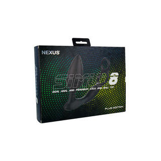 Vibrerande Analplugg Penisring, Dubbla Motorer & Stimulering