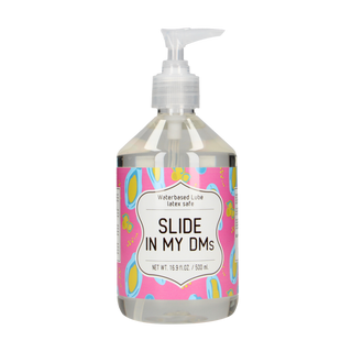 Vattenbaserat Glidmedel 500ml - Latexkompatibelt