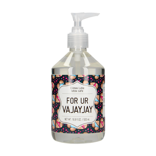 Vattenbaserat Glidmedel 500ml - Latexkompatibelt, Luktfritt