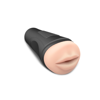 Självsmörjande Masturbator Mun XL, Easy Grip