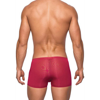 Shorts Låg Midja Hög Ben Röd