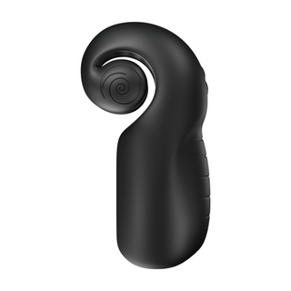 Dubbel Motor Synkro-Stimulering Masturbator - Svart