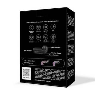Dubbel Motor Synkro-Stimulering Masturbator - Svart