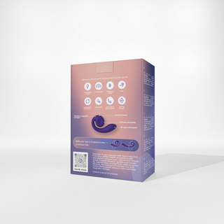 G-punkts Vibrator - Dubbel Stimulation, Lila