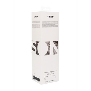 Penisförlängare Ärm 35mm, Optimal Stimulering, TPE, Svart