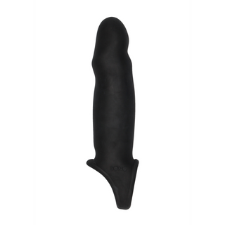 Penisförlängare Ärm 35mm, Optimal Stimulering, TPE, Svart