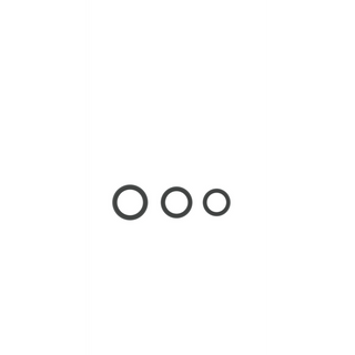 Cockring Set - Förlänger Erektion, Silikon, Svart/Grå