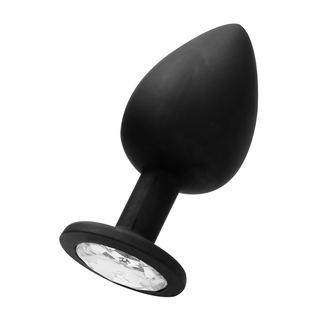 Buttplugg Silikon, Stimulerande Kula, 9.5 cm