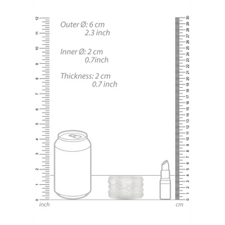Dubbelsidig Masturbator/Bumper - Flexibel TPE, 2cm Diameter
Dubbelsidig TPE Masturbator/Bumper, 2cm Diameter