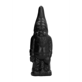 Dildo - Stor, Anala Dildo, Svart PVC