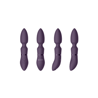 Vibrerande Vibrator med 10 Hastigheter & Utbytbara Tillbehör