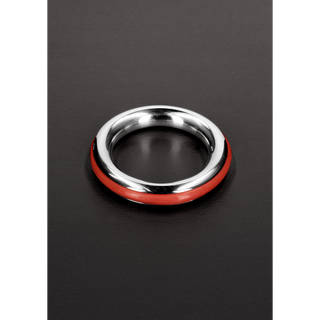 Cockring Rostfritt Stål 40mm med Silikonringar