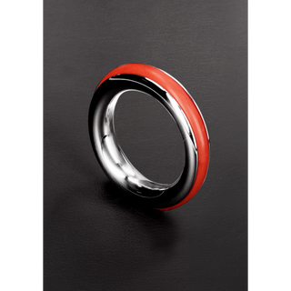 Penisring Rostfritt Stål Silikon - 45mm