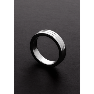 Ribbad C-Ring - Rostfritt Stål, 10 x 45 mm