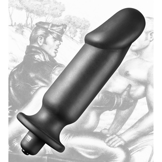 Vibrerande Analplugg i Silikon - Kraftfull Vibration